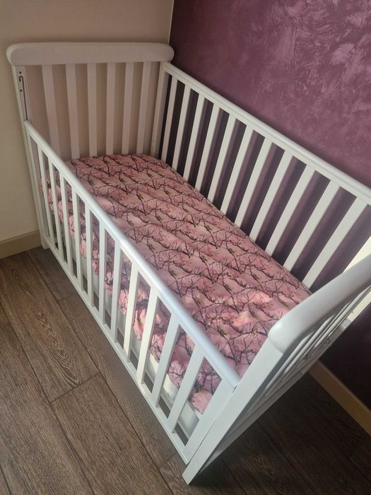 Дитяча кроватка Верес, маятник, матрас