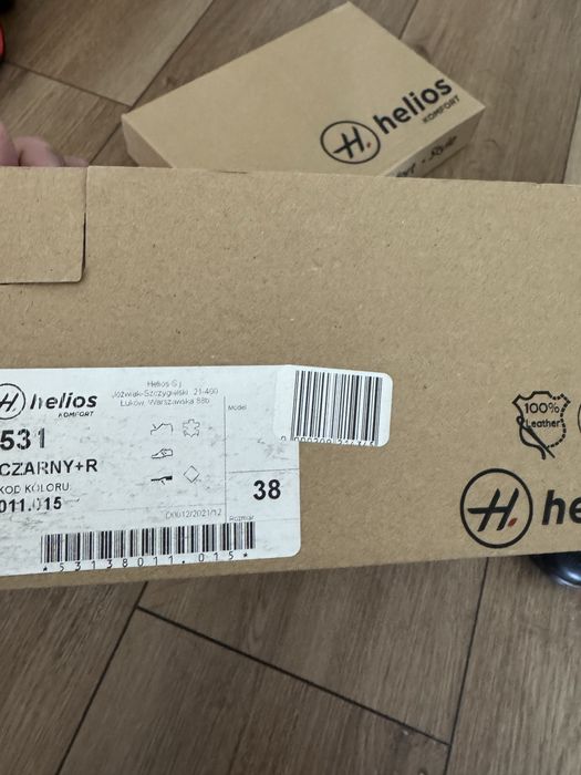 Botki Helios 38 nowe nie noszone