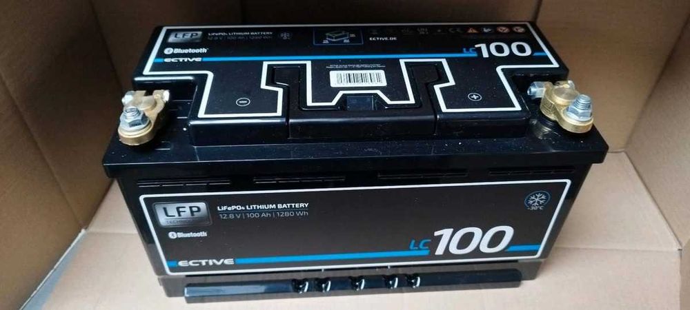 Akumulator litowy Ective LC 100 LiFePO4 100Ah 12V nowy