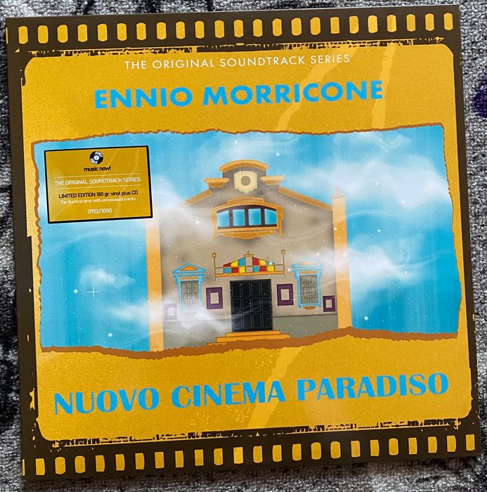 Cinema paradiso кінотеатр парадізо вінілова платівка саундтрек
