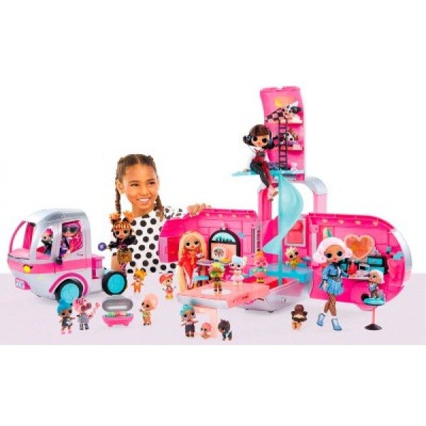 Транспорт для куклы L.O.L. Surprise! Гламурный кемпер 4 в 1 (576730)