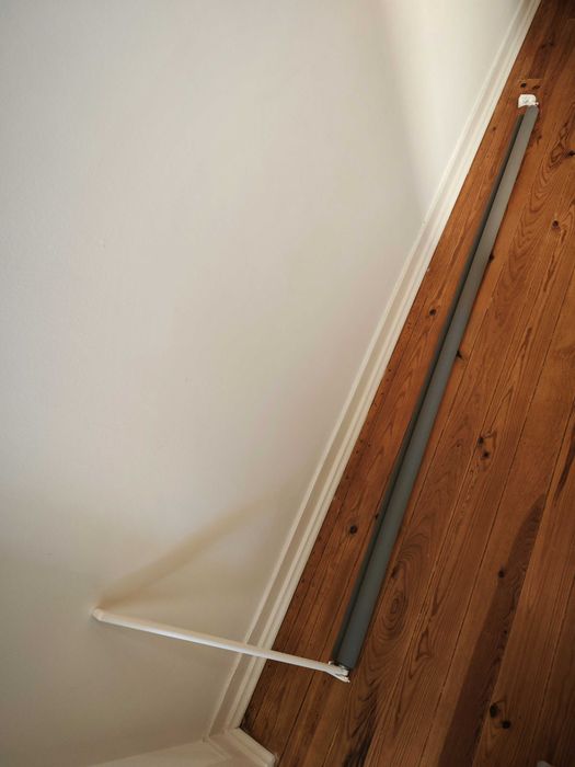 Estore de correr blackout opaco FRIDANS do IKEA 200x195