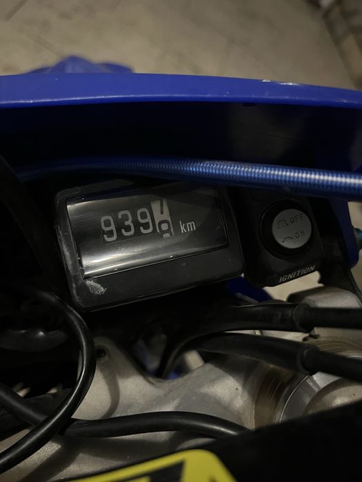 Vendo wr 450f matriculada!