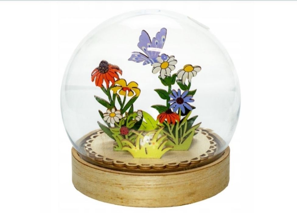 Kula dekoracyjna świecąca led