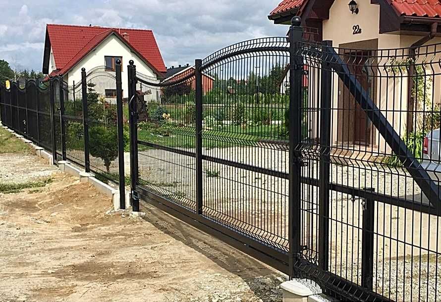 Panele ogrodzeniowe Półokrągłe,łukowe ,proste