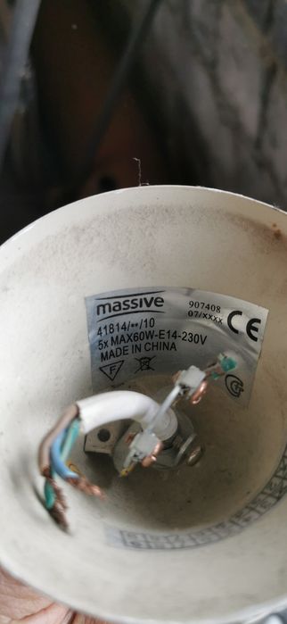 Lampa sufitowa styl prowansalski