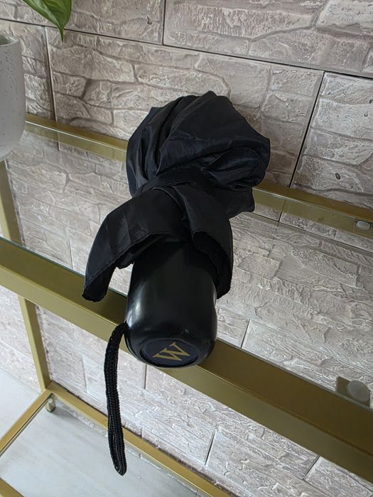 Parasol czarny  przeciwdeszczowy