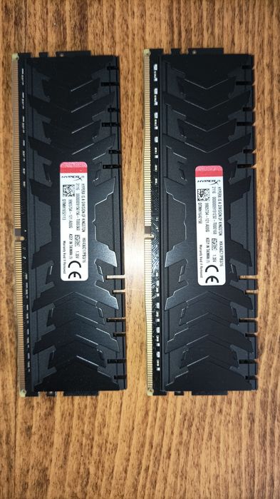 Kingston DDR4 16Gb 3600 mhz HyperX Predator (intel, Amd)