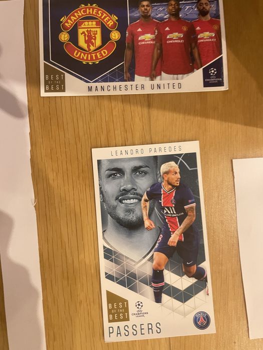 Cartas best of the best Match Attax