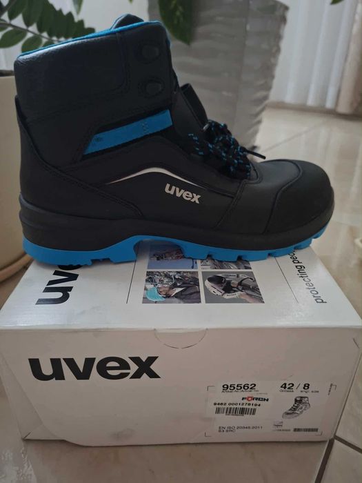Buty robocze Uvex model 95562 rozmiar 42 Nowe Oryginał