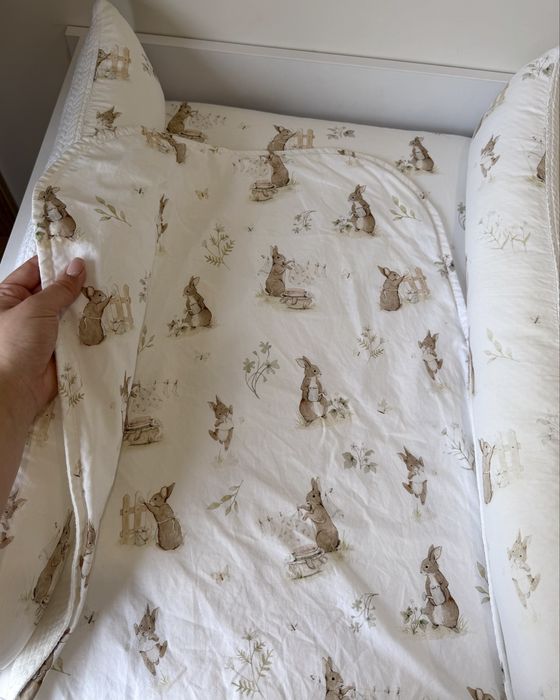 Пеленальний матрац з пелюшкою + корзинка