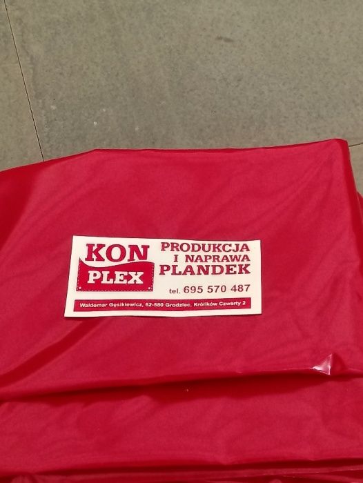 plandeka na przyczepę