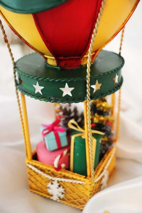 Decoração Natal Balão de Ar Quente