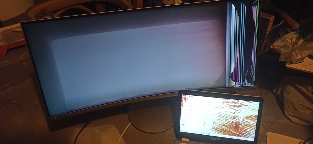 Monitor Samsung C34J791 - zepsuty! PŁACISZ, ILE CHCESZ
