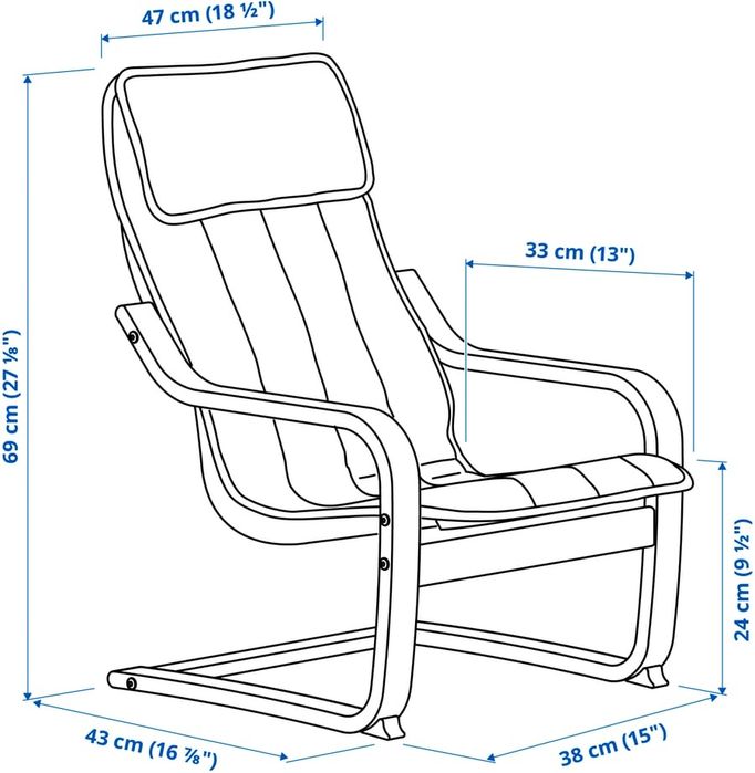 Fotel Poang dziecięcy IKEA