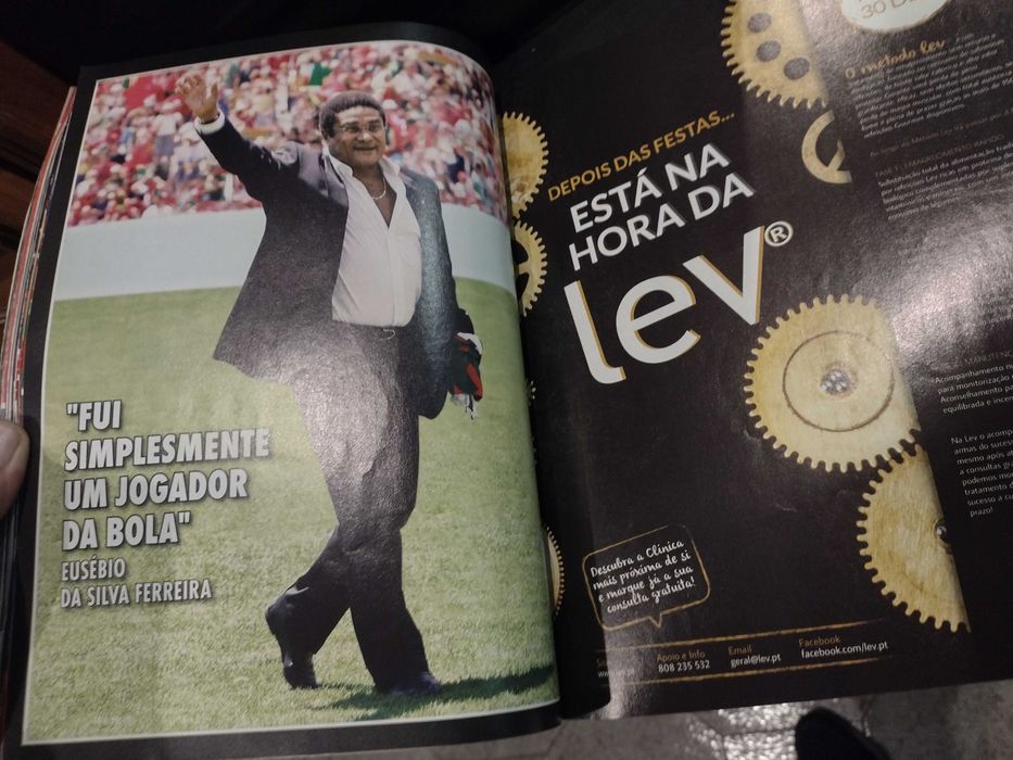 Revista "Caras" Eusébio