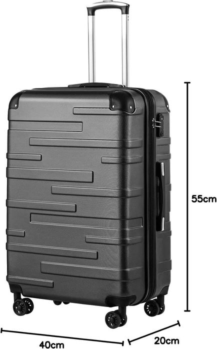 COOLIFE Walizka podróżna średnia 60l