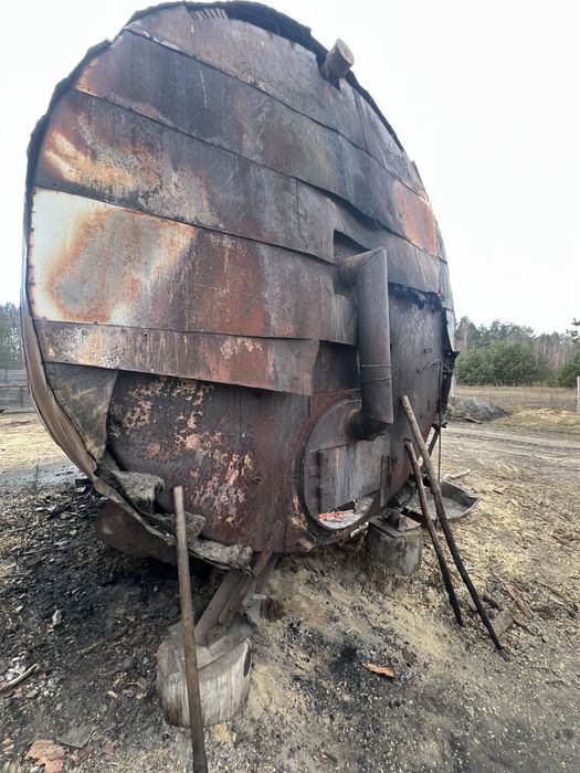 Бочка для випалювання вугілля від 40 000грн+ дві топки  нові