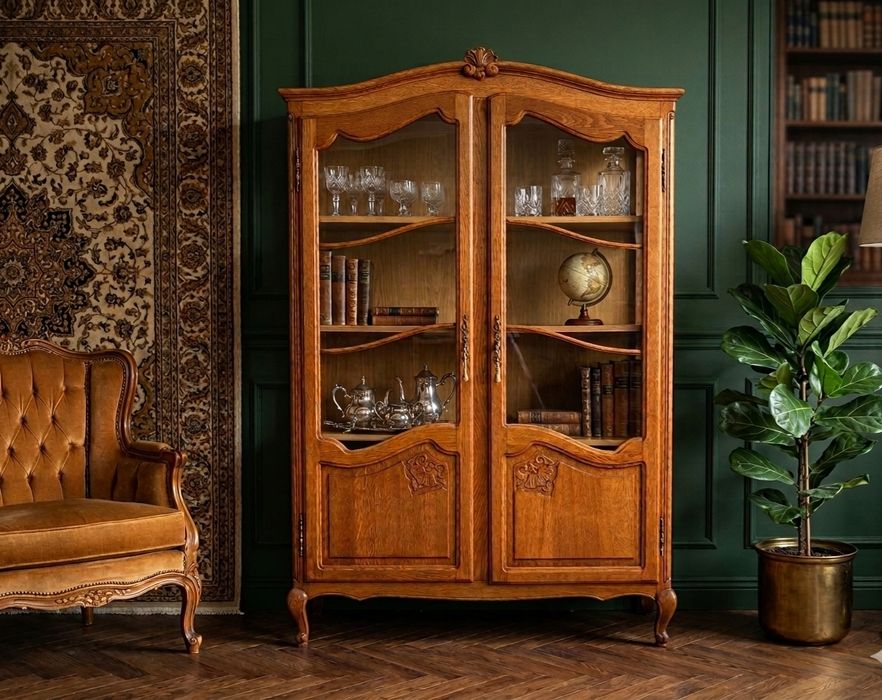 Witryna Biblioteczka Serwantka Stylowa