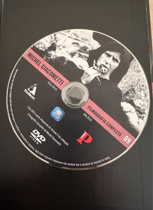 Livro e CD “Filmografia completa” de Michel Giacometti, volume