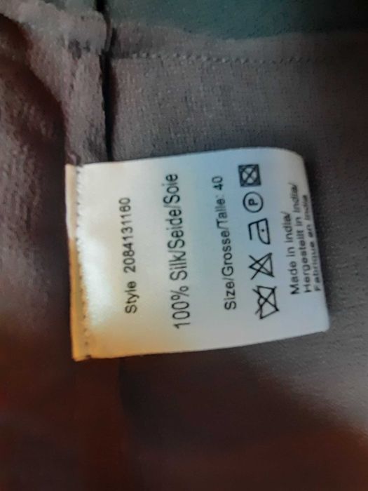 Piękna jedwabna szeroka sukienka DAY Birger&Mikkelsen, 40 uniwersalny.