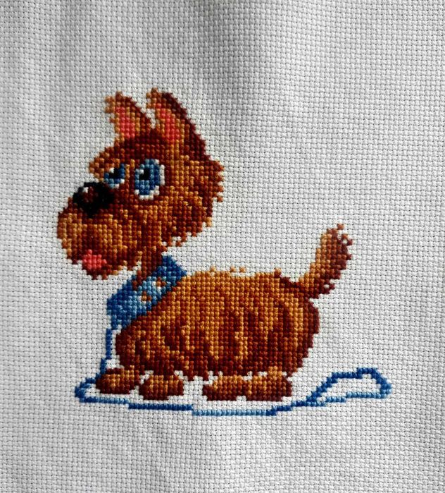 Картина вишита хрестиком, ручна робота