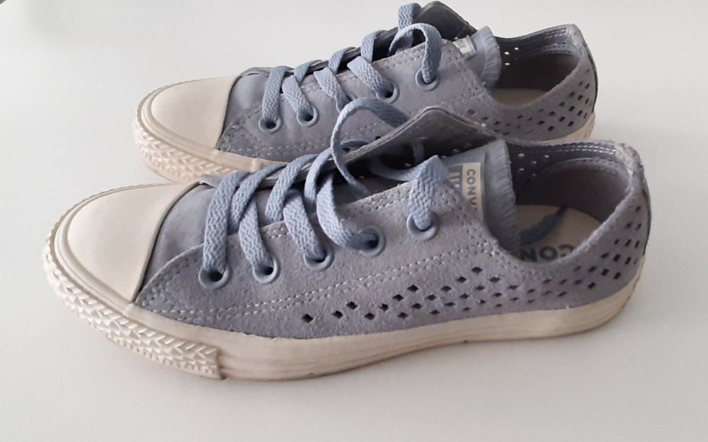 Sapatilhas "Converse", Tam. 35, Azul Pastel