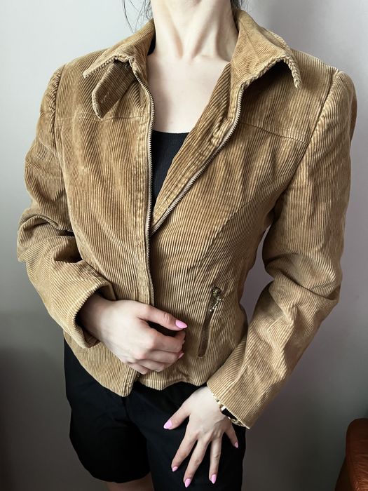 Kurtka z imitacji zamszu