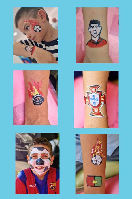 Animadora infantil-Pinturas faciais entre outras atividades