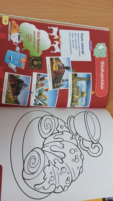 Kolorowanka o Polsce dla dzieci