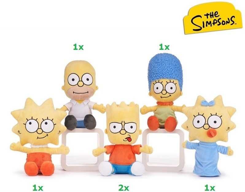 Peluches Simpsons Family 30cm