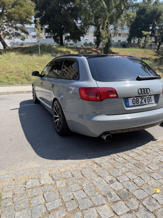 Audi A6 C6 3.0 TDI Quattro 70€ IUC | TETO ABRIR | PELE | BOSE | XENON | LED | F1 | NARDO GREY