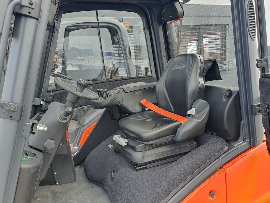 Wózek widlak LINDE H20T 18r Triplex 4 sekcje Kabina L.Drogowe H25 H18