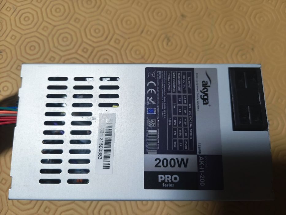 Fonte alimentação Akyga AK-l1-200