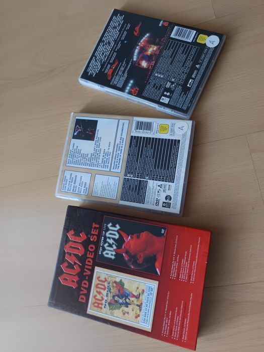 Dvd Vídeo x2  AC DC
