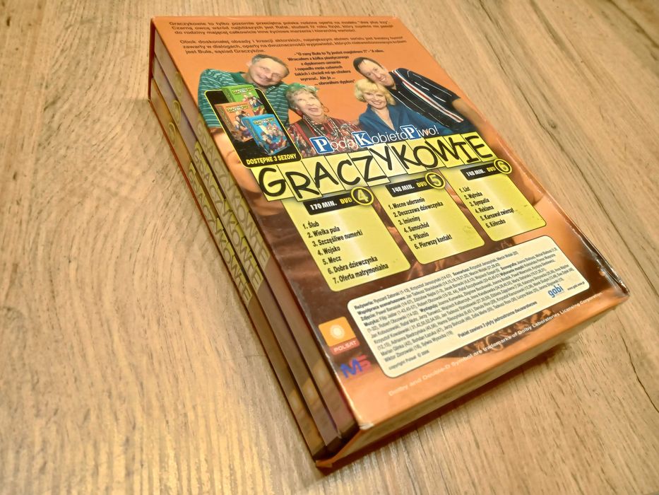 GRACZYKOWIE DVD BOX sezon drugi  (Buła i spóła)
