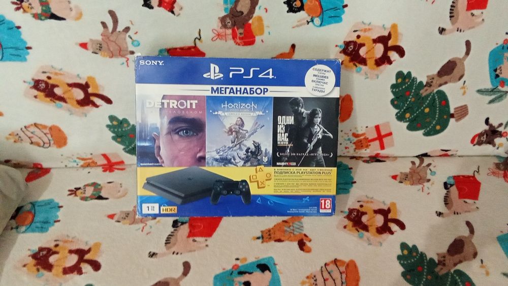 Продам ps4 slim 1TB