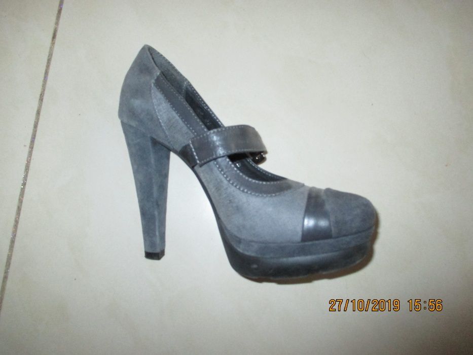 Buty intershoe czułenka na obcasie 36