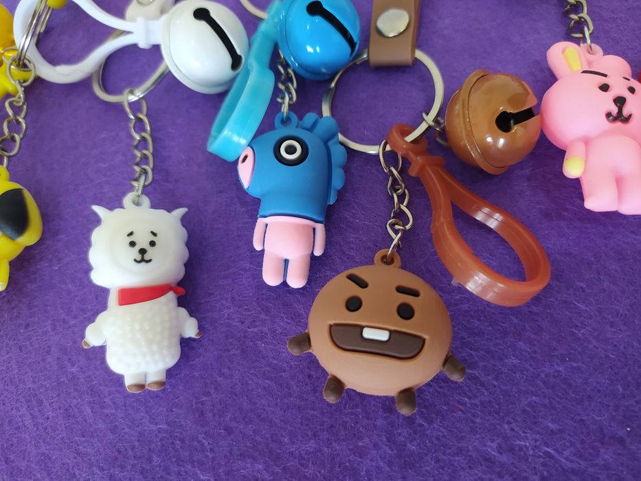 BTS/BT21 - Porta-chaves