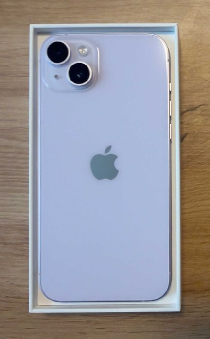 Stan idealny! Bateria 100%! Komplet! iPhone 14 Plus Purple