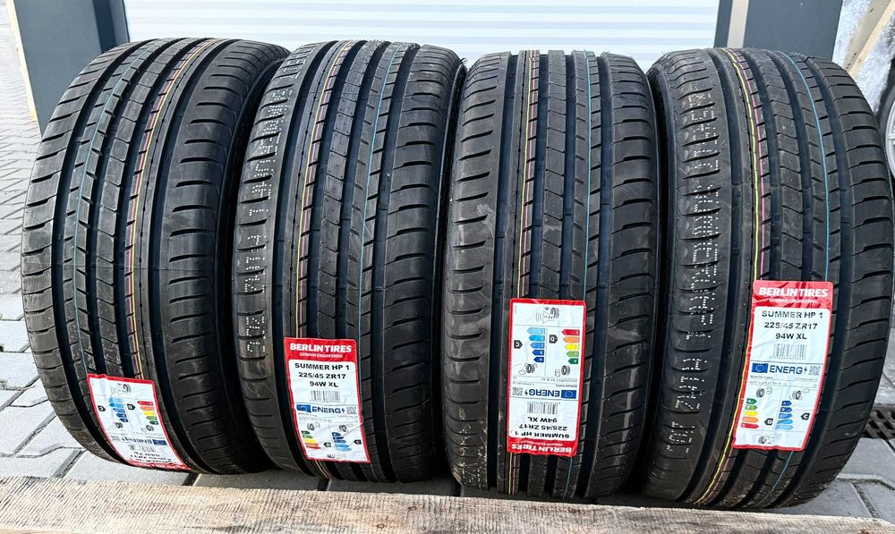 opony letnie 225/45r17 BERLIN Tires NOWE 25rok LATO