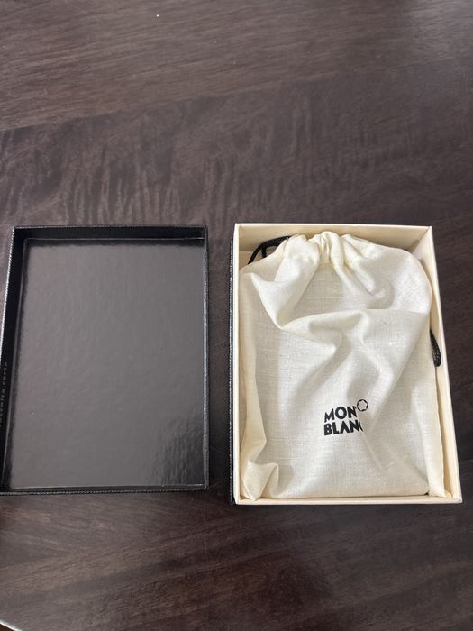 Montblanc Porta-cartões em couro