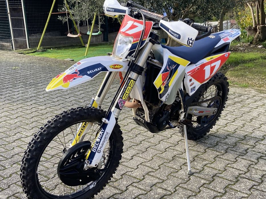 Husqvarna fe 350 matriculada com extras