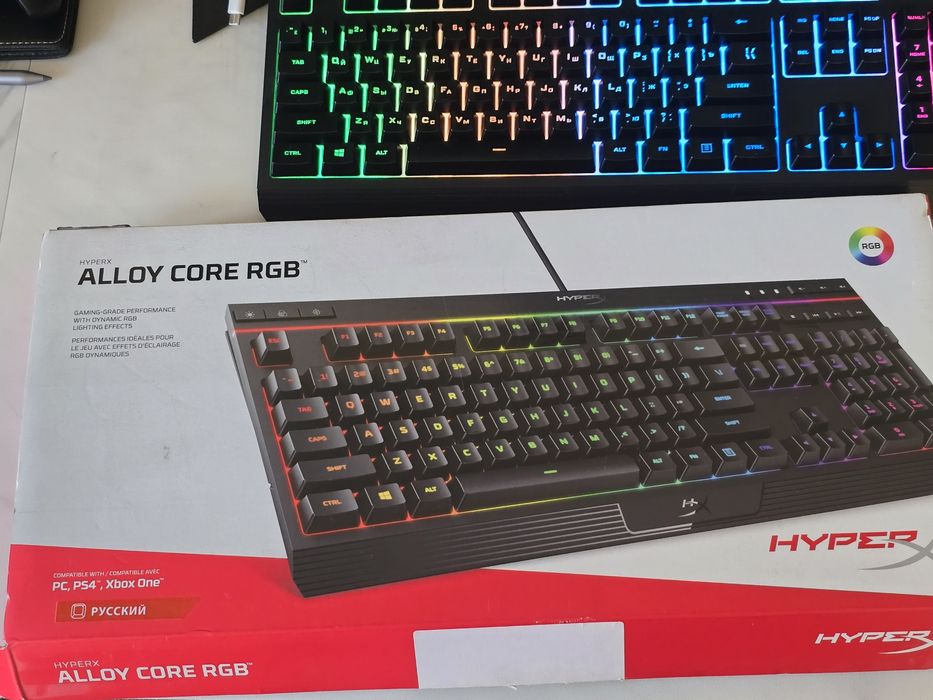 Клавиатура Kingston HyperX Alloy Core RGB