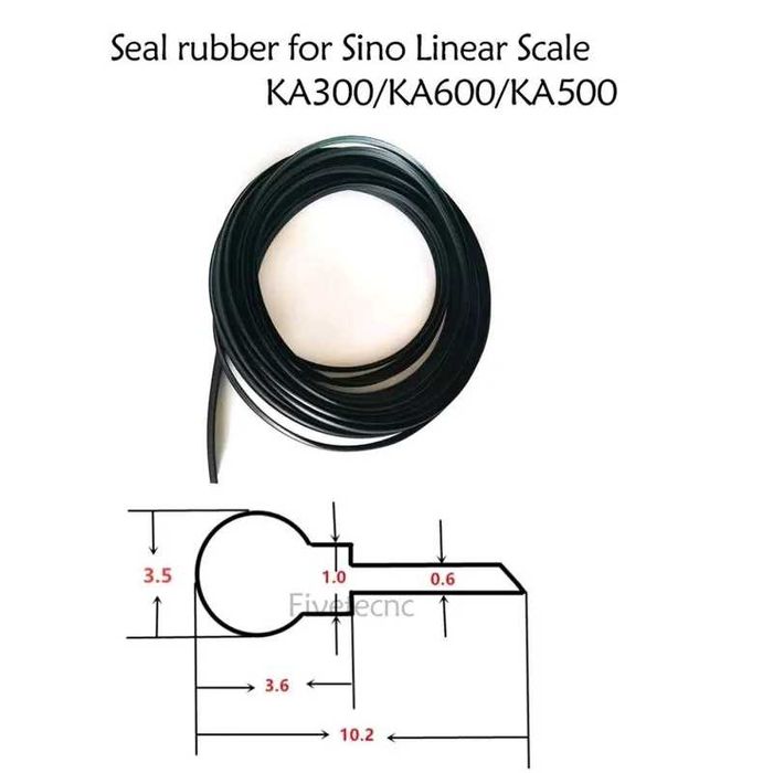 5м шкала эассона/ Резиновое уплотнение для линейного энкодера