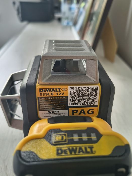 Laser krzyżowy poziomica laserowa DeWalt 089LG 12v nowy