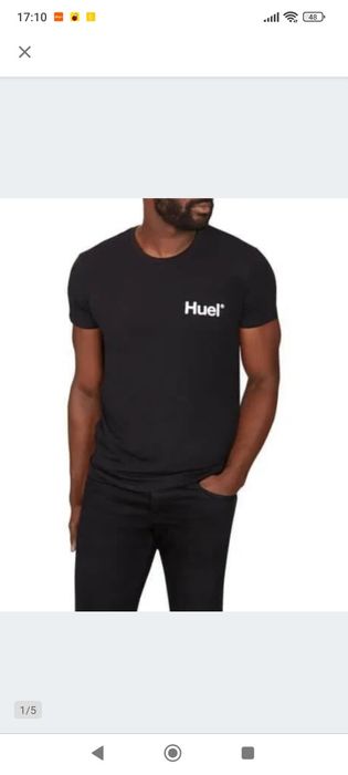 T-shirt koszulka huel czarny damski/męski rozmiar do wyboru NOWE