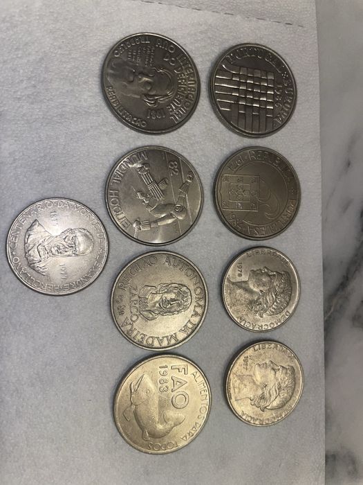 Moedas 25 $ escudos