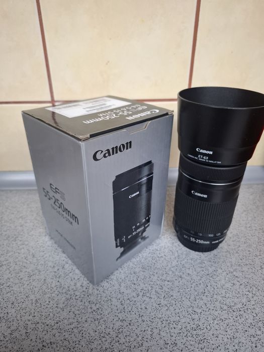 Obiektyw canon EF-S 55-250mm F/4-5.6