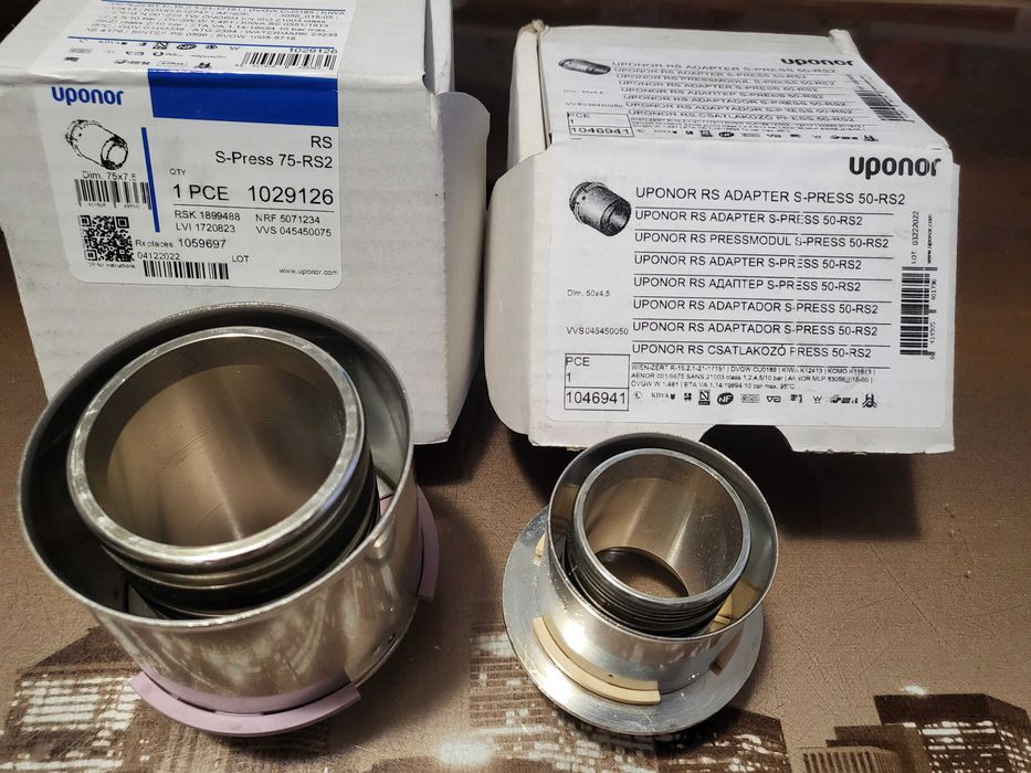 Kształtki Uponor s-press nowe